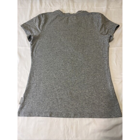 Nike Dri Fit Cotton Tee Women’s Med Grey Pink You Can’t Stop Me T Shirt - Picture 10 of 12